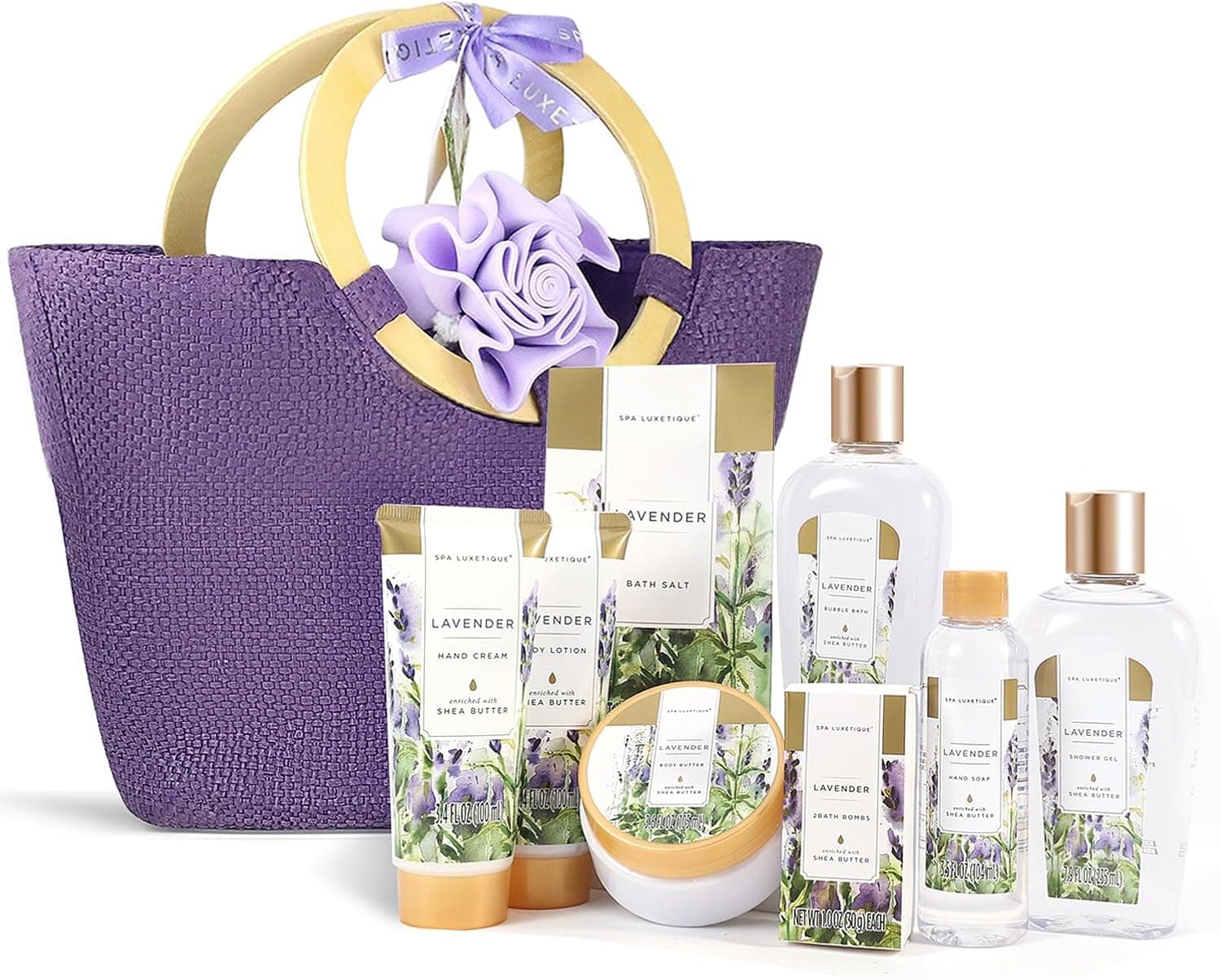 Lavender Spa Luxetique Gift Set