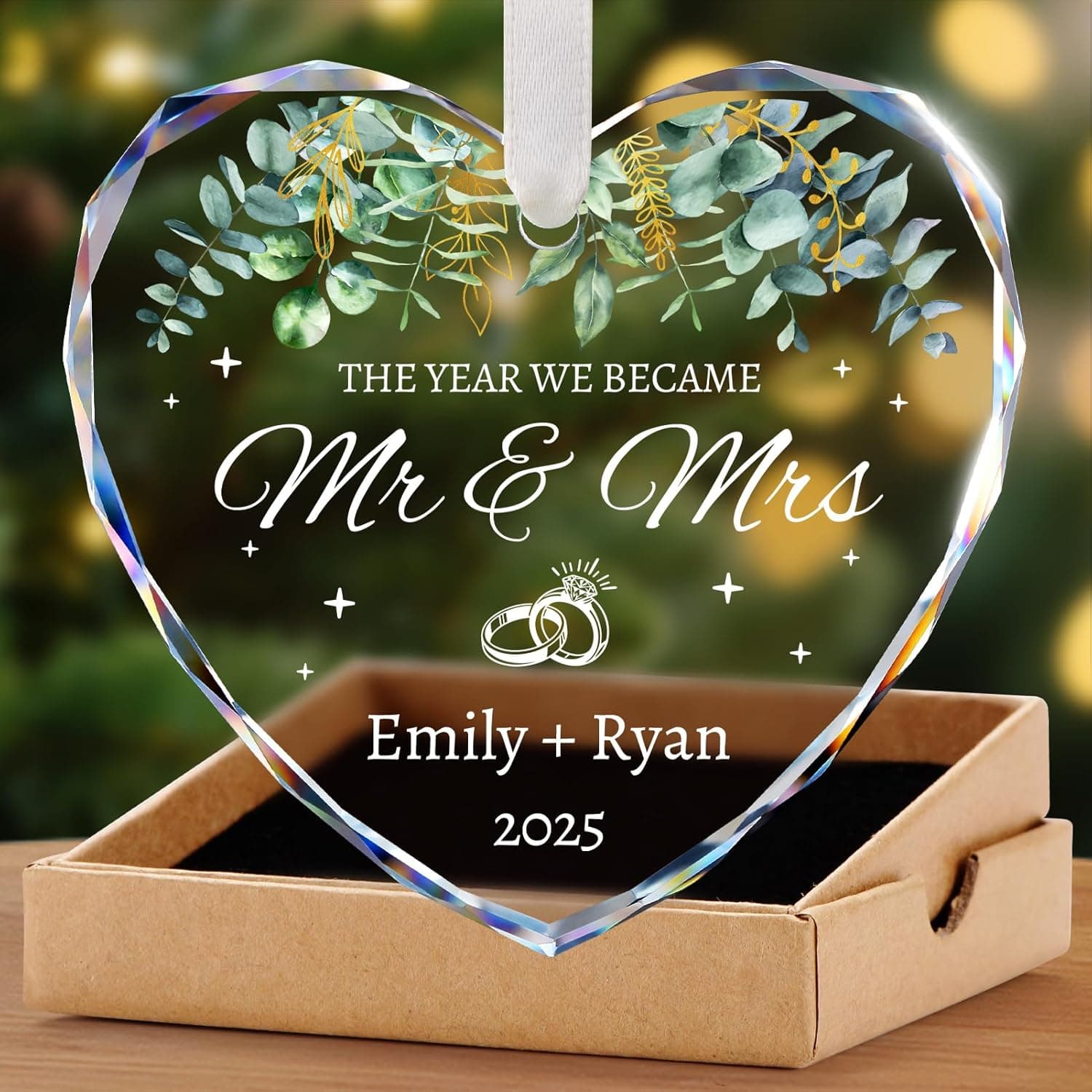 Personalized First Christmas Ornament