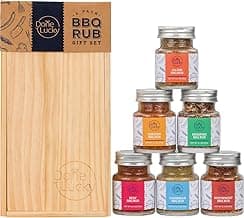 BBQ Rub Gift Set in Wooden Box