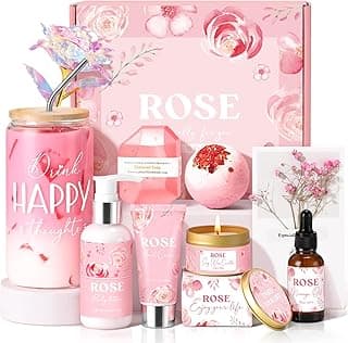 Rose Relaxing Spa Gift Basket