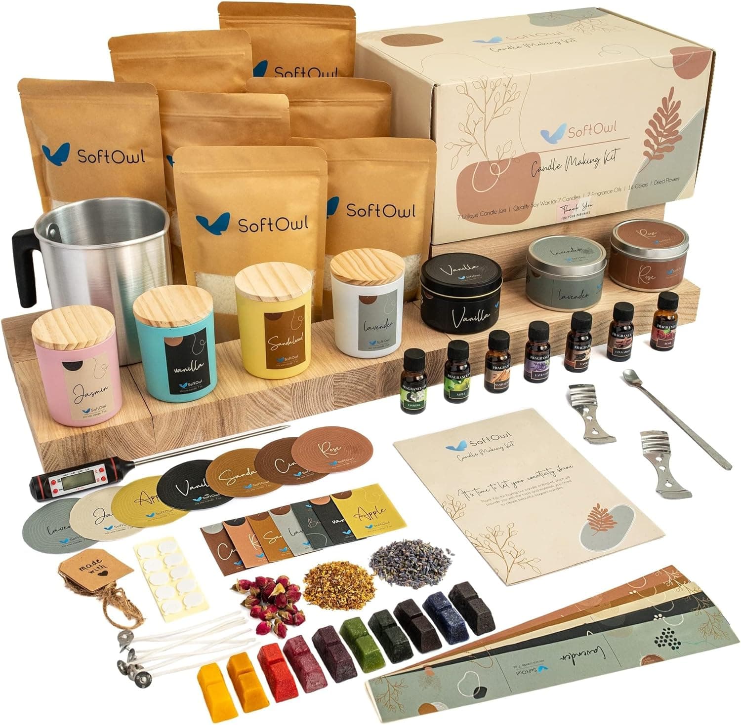 Premium Soy Candle Making Kit