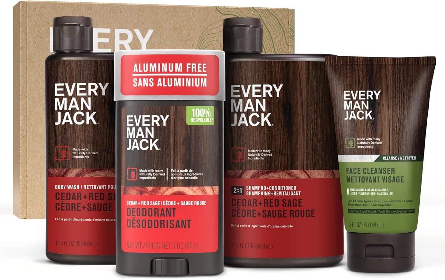 Every Man Jack Bath and Body Gift Set