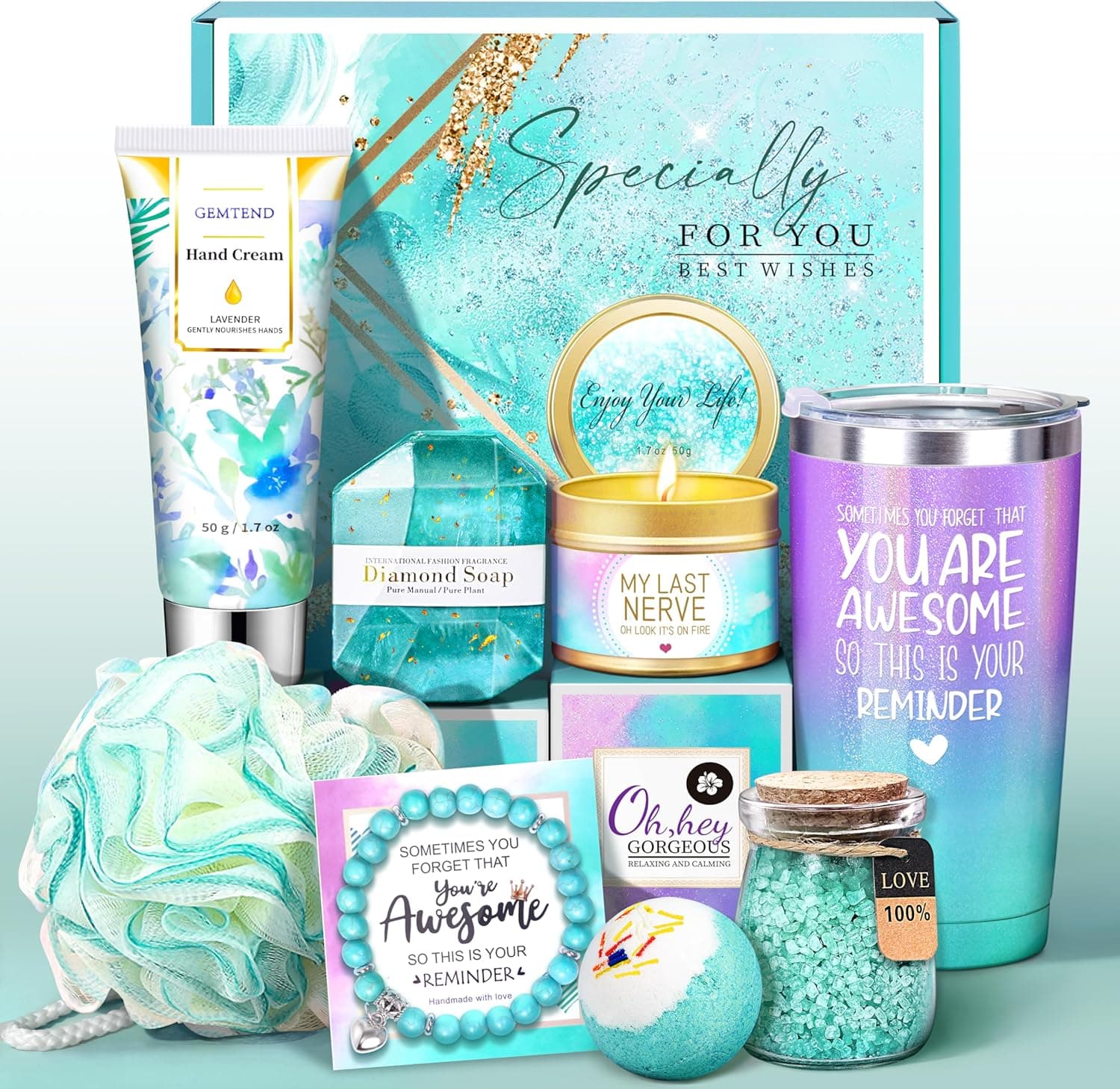 Relaxing Spa Gift Basket